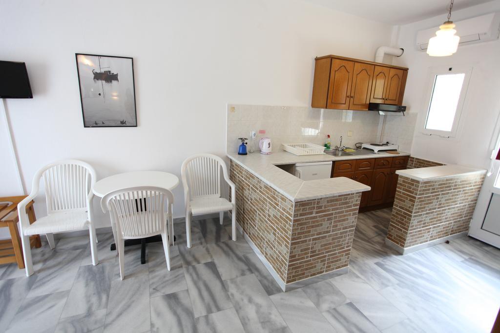 Archontiko Driani Daire Paralia Panteleimonos Oda fotoğraf