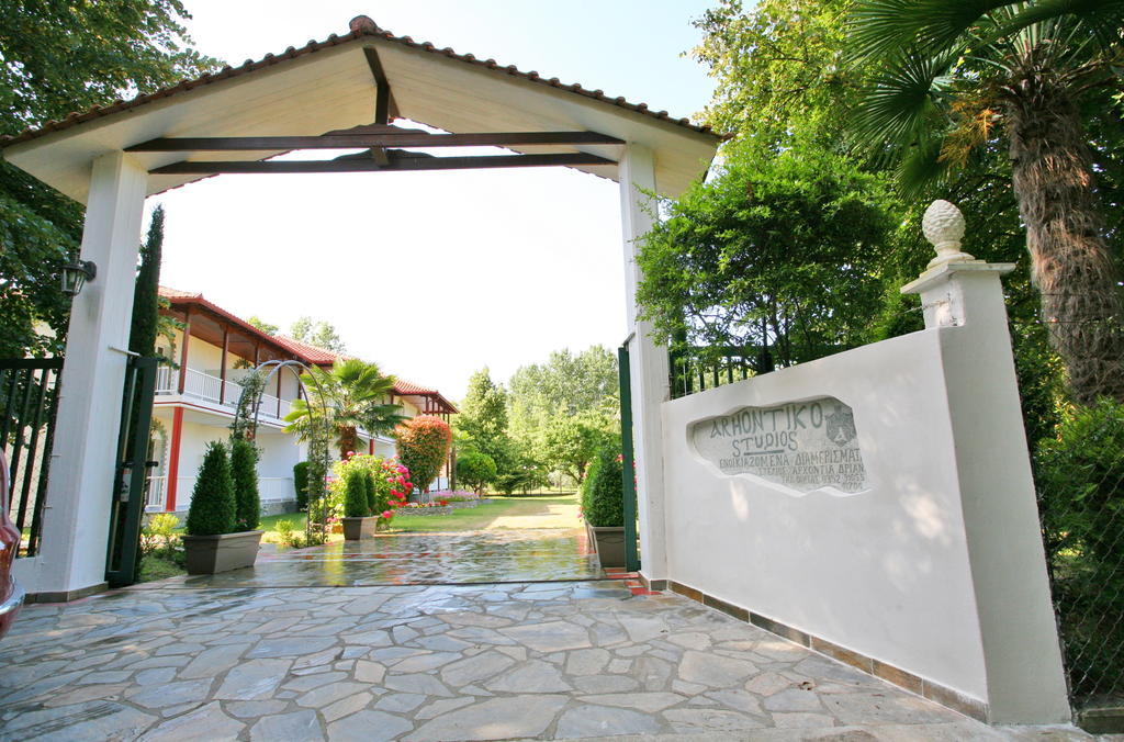 Archontiko Driani Daire Paralia Panteleimonos Dış mekan fotoğraf